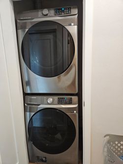 Samsung Stacked Washer and Dryer Set