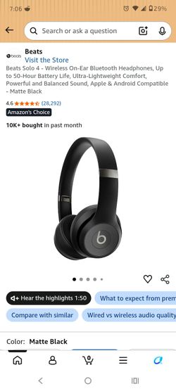 Solo 4 Beats head phones