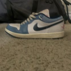 Blue Red And White Jordan’s 