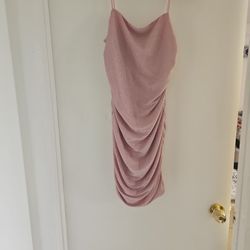 Hoco Dress Size M and Fits a L 