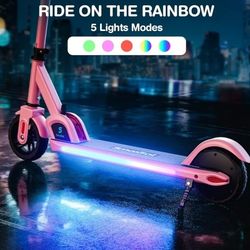 Super Cute GIRLS ELECTRIC SCOOTER (NEVER USED)