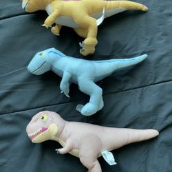 Jurassic World dinosaur stuffed animal