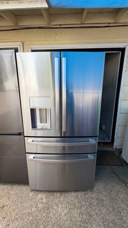 GE Stainless Steel French Door Refrigerator🧊💦