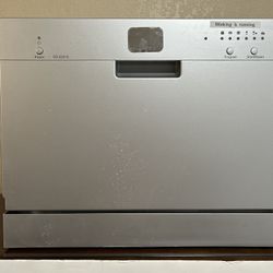 Portable Kitchen Countertop Dishwasher SD- 2201S Gray 17”