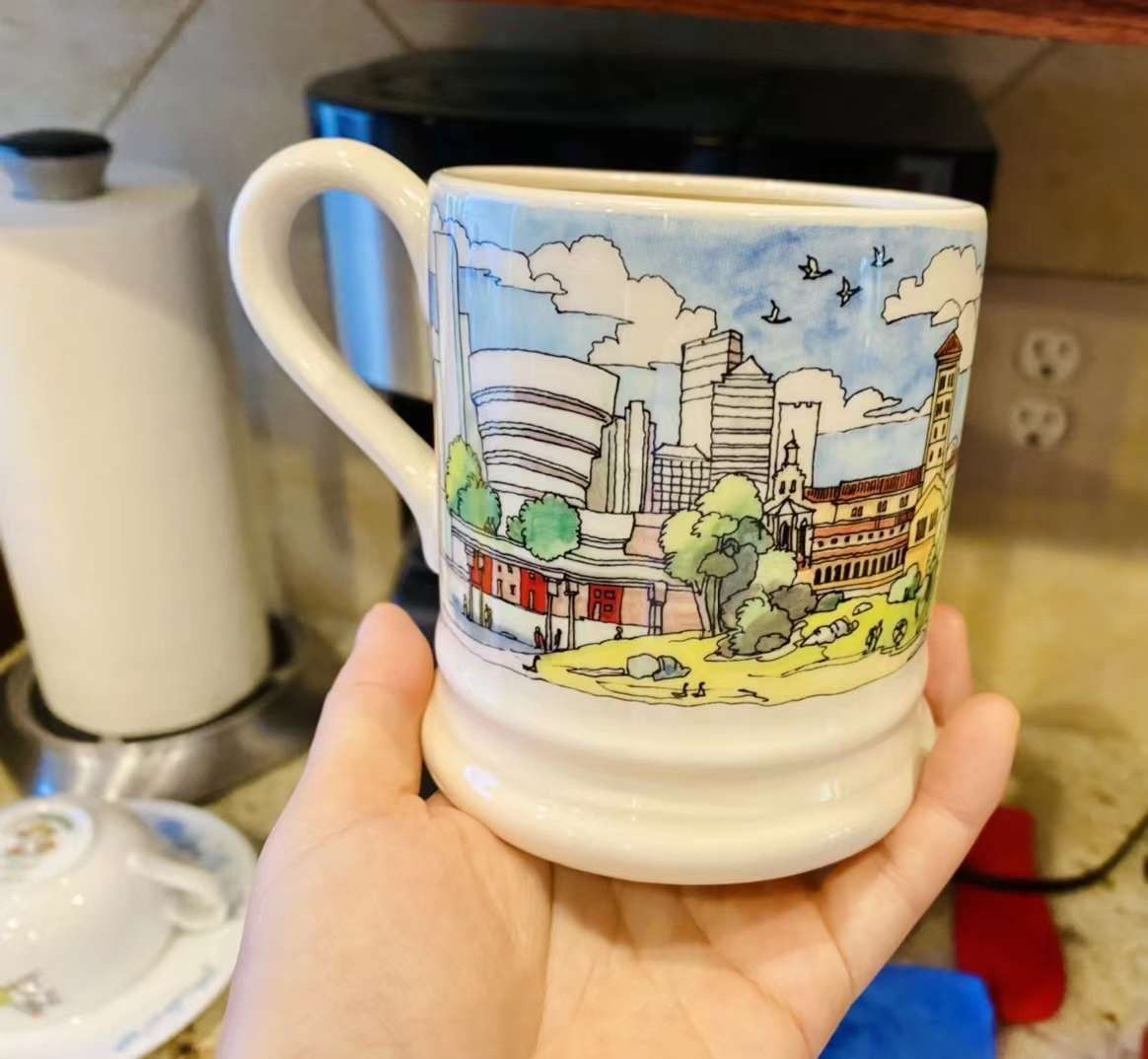For Sale: Emma Bridgewater Mugs - Set of 2