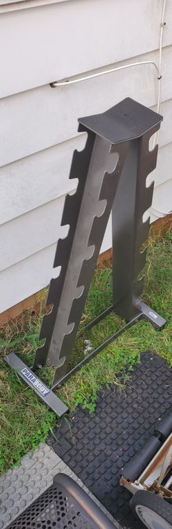 Nice heavy duty parabody olympic vertical dumbbell stand