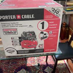 Porter Cable Compressor/Nail Gun