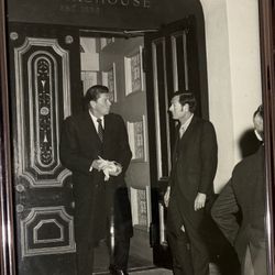 Ronald Reagan & Larry Cope Sirlin Studios Sacramento Framed Picture Limited Edition