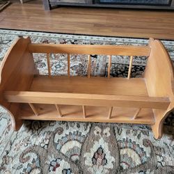 Vintage Wooden Doll Cradle