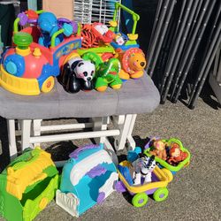 Fisher And Price Jungle Train Set