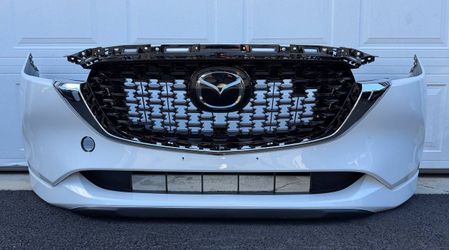 WHITE MAZDA CX5 CX-5 2022 2023 2024 2025 2025 FRONT BUMPER