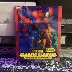 Spider Man Vs Absorbing Man Figure 2005