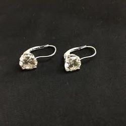 Diamond Drop Lever-Back Women’s Earring’s 