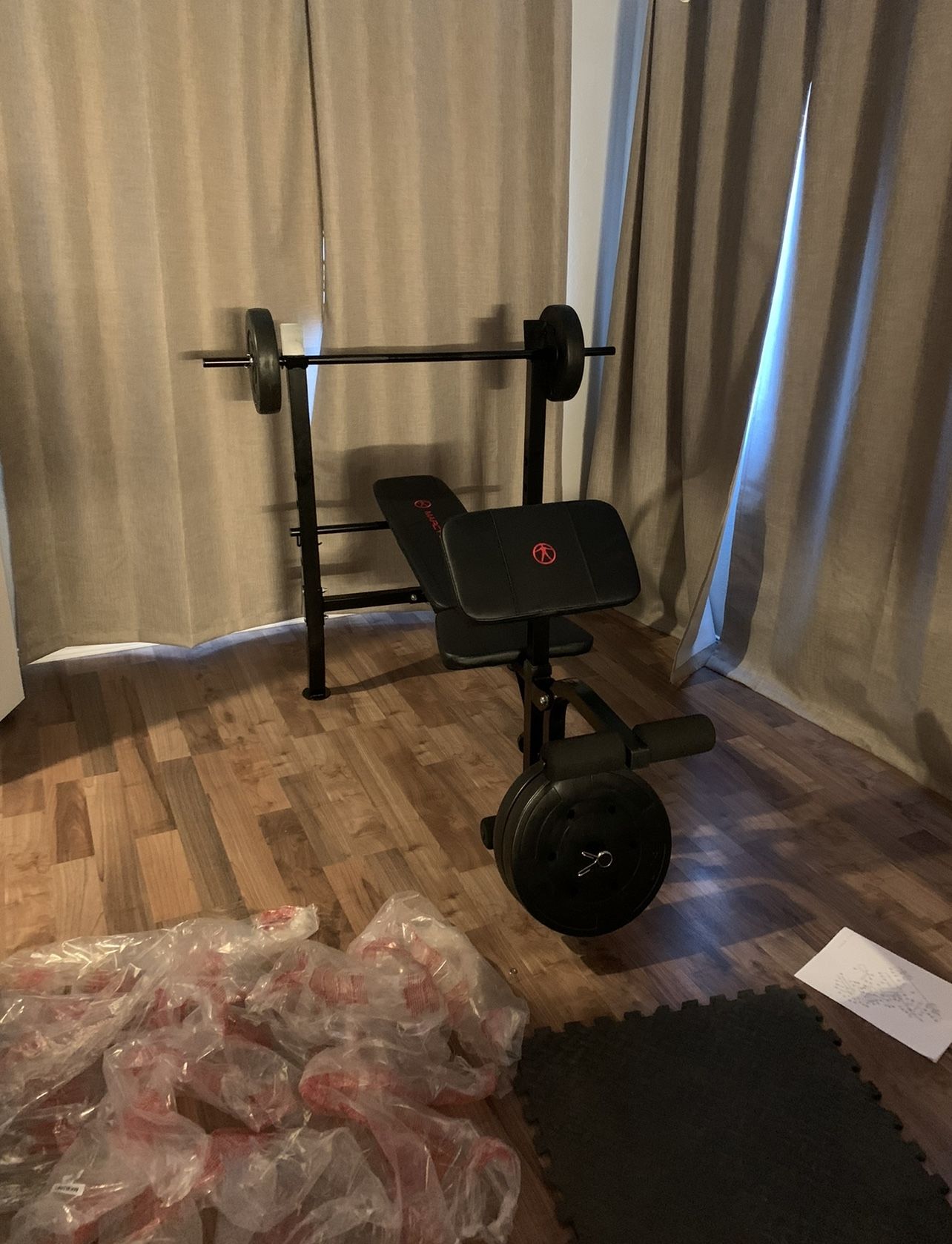 Bench Press Machine $195 Like New Condition