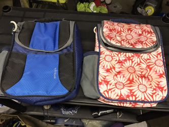 Boy and girl lunch bags