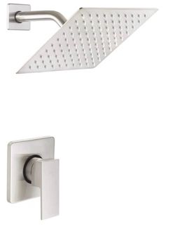 Shower Only Faucet Set Brushed Nickel