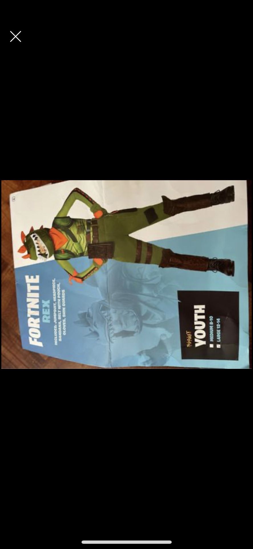 Fortnite Costume With Accessories