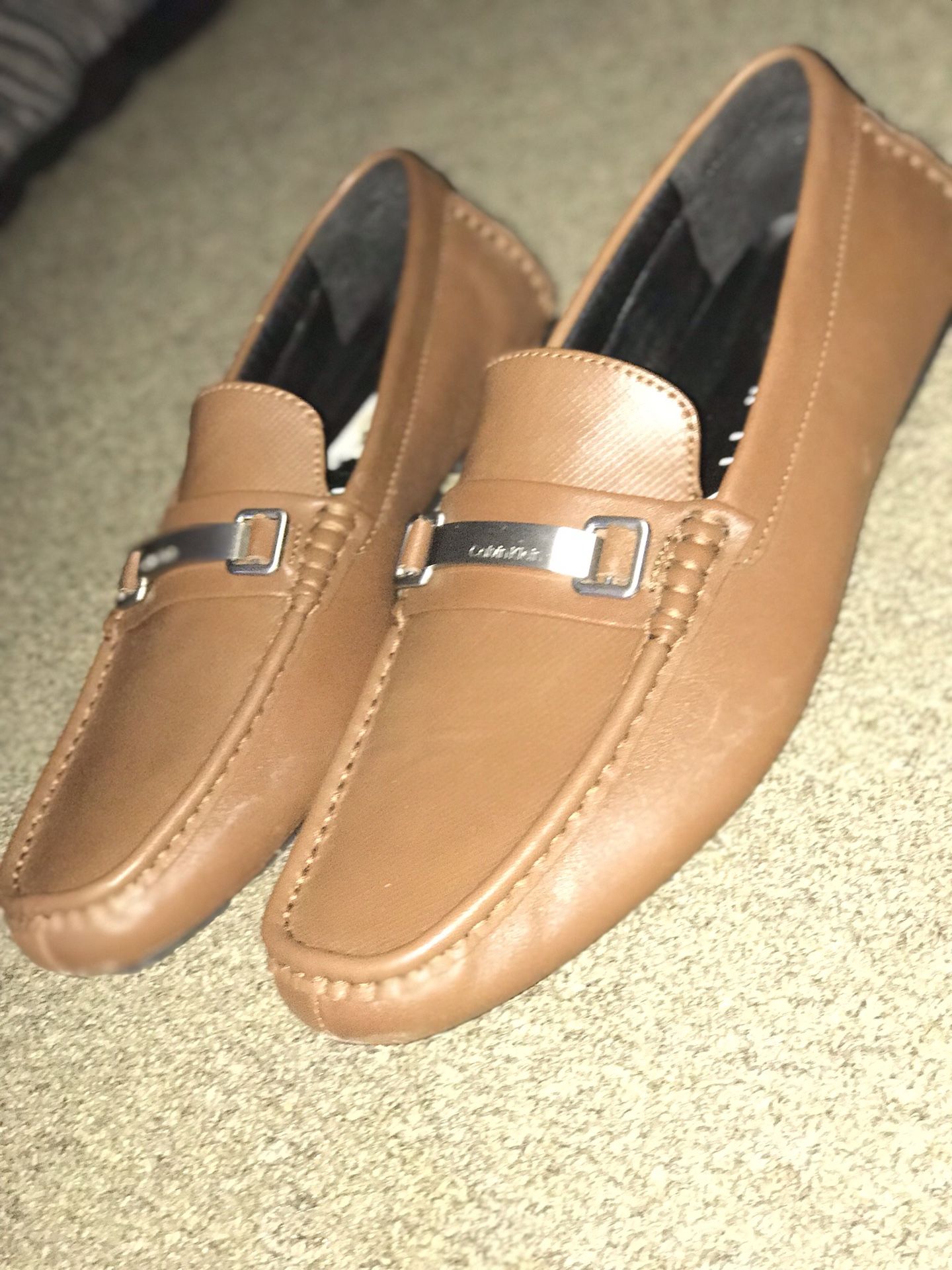 Brown Calvin Klein’s Size 11 Worn Once & Selling Very Cheap 40$