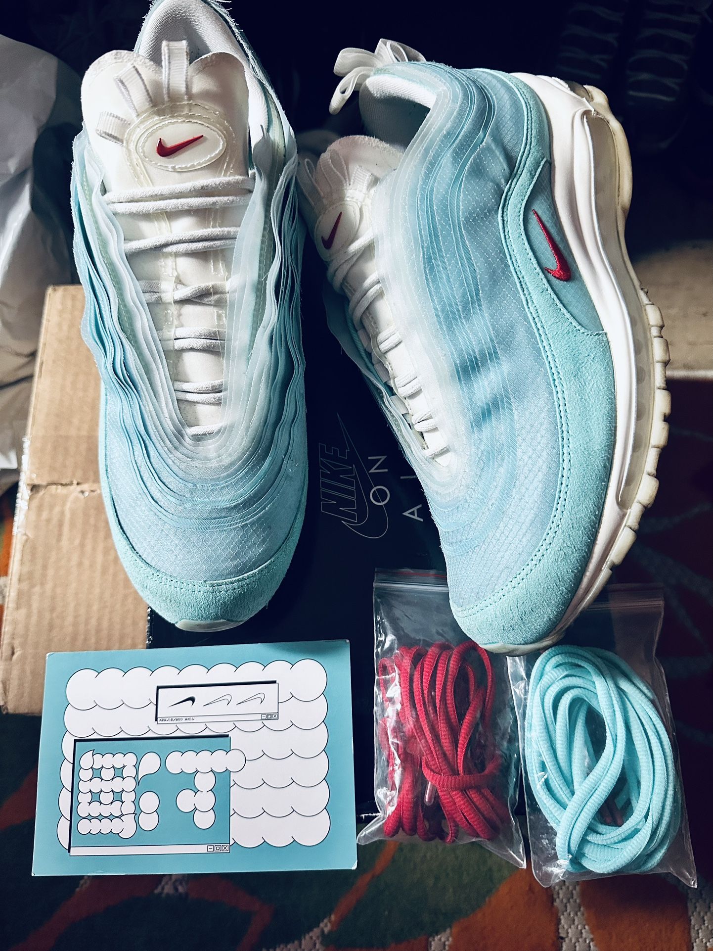 Rare Nike Air Max 97 Kaleidoscope Sz9M
