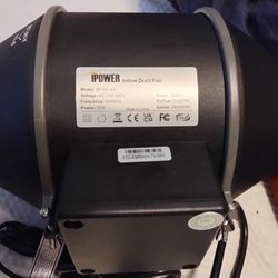 I power Inline Duct Fan with europlast as ir distributor
