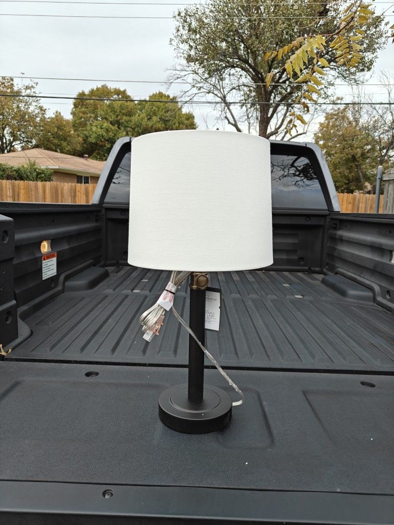 Adjustable Black Table Lamp Set