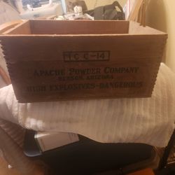 Apache Powder Boxes