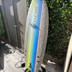 CBC Sushi 5’8” Soft Top Surfboard 