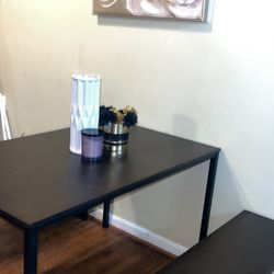 Dining Table With 2 Bench