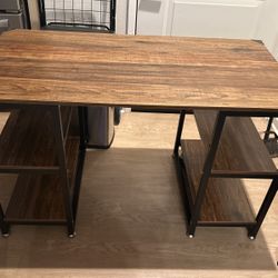 Table With Shelves