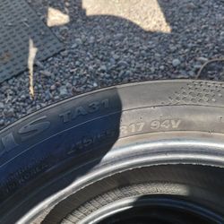Two Used Tires