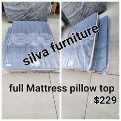 Full Mattress Pillow Top 229