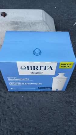 Brita Original Water Filter total 6 Brand New in the sealed box