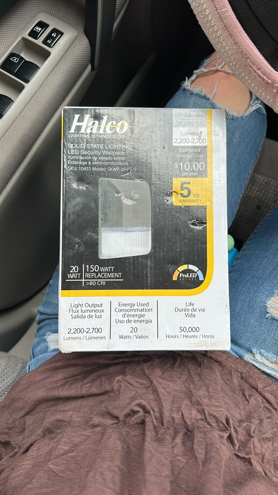 Halco Lighting Technology Solid State Lightening Security Wall Pack