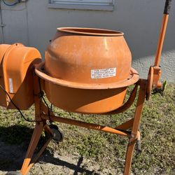 3-1/2 Cubic Ft Cement Mixer