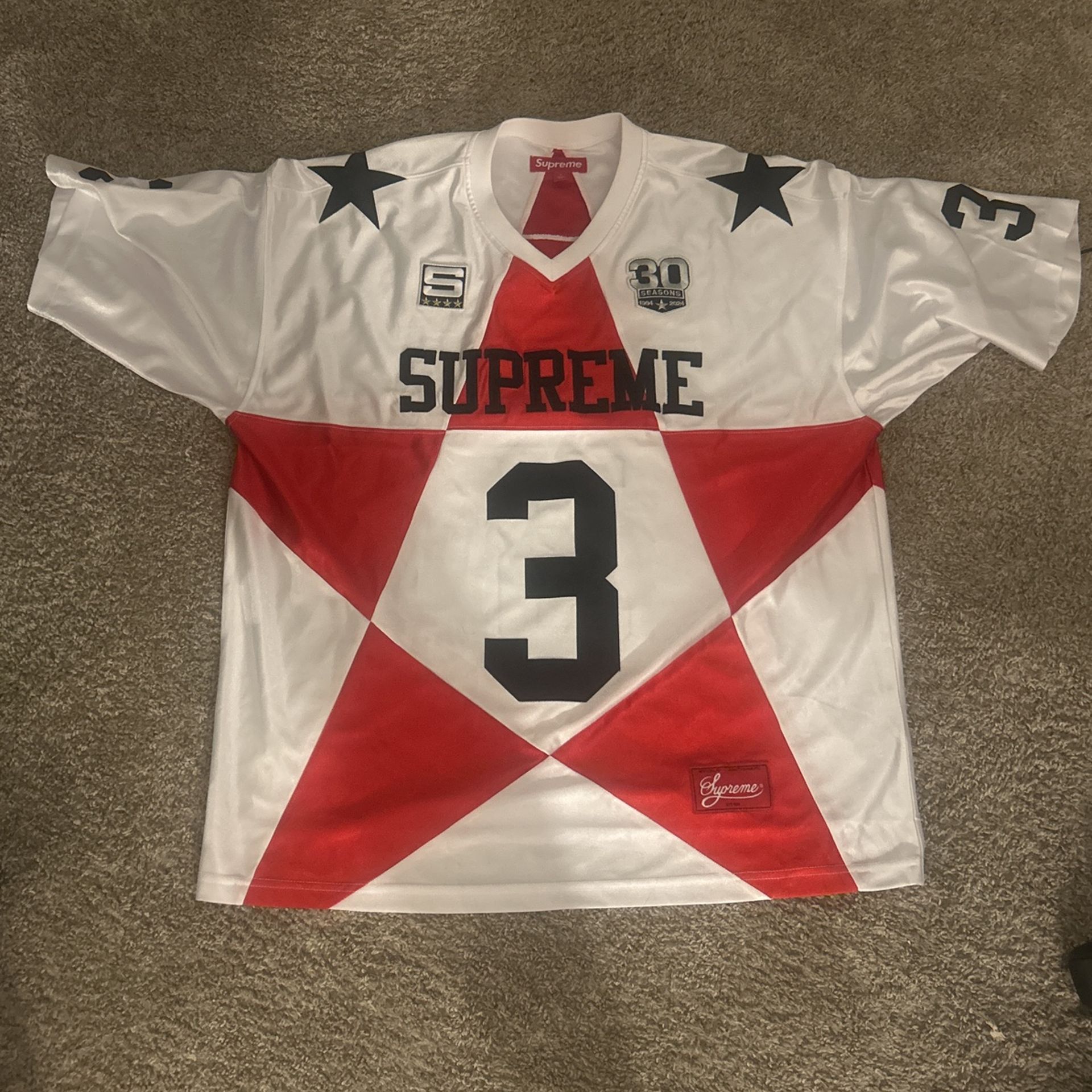 Brand New Never Worn(still Packaged) Vintage Supreme Jersey