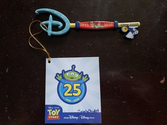 Disney Toy Story 25th Anniversary Key with Tag UK