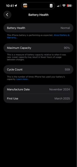 iPhone 16 Pro Max 256gb Carrier Unlocked (Titanium White)