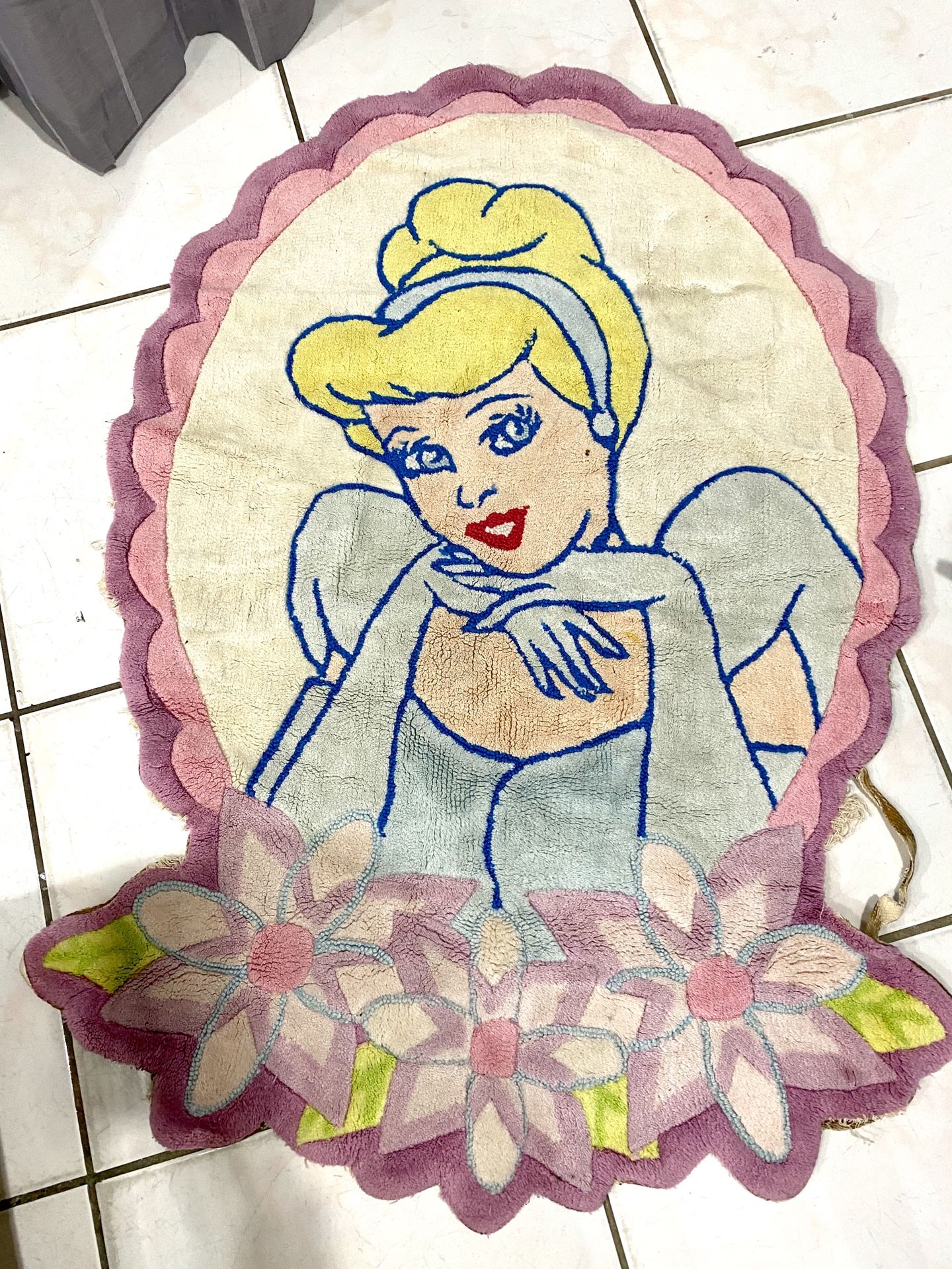 Disney Cinderella kids bedroom rug