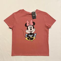 Disney Minnie Mouse Women’s Large Brand New with Tags Blouse Top 