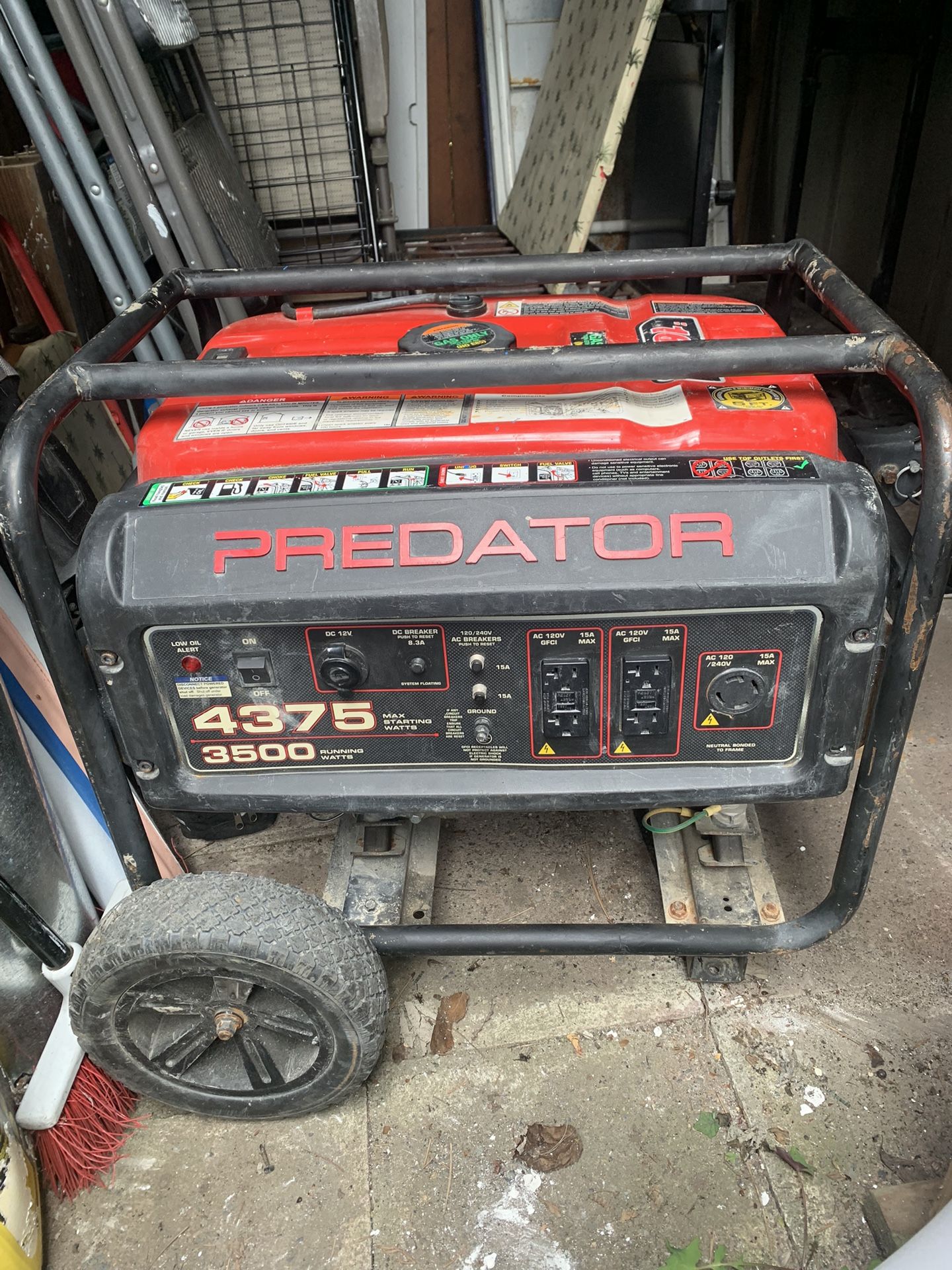 Predator 4375 Generator