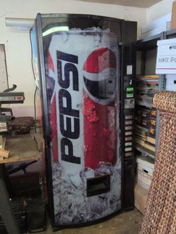 Pepsi Vending Soda Machine