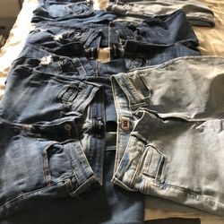 Jeans For Women Size 1/3 Hollister/spress/ Levi’s 