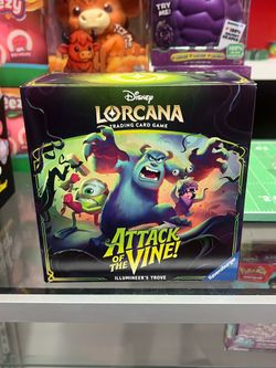 Disney Lorcana Attack of the Vine! Illumineer's Trove New/Sealed