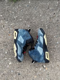 JORDAN 6 WASHED DENIM SZ 11.5 CLEAN/NO BOX