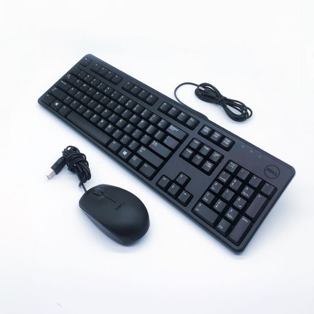 Dell PC Computer USB Mouse and USB Keyboard