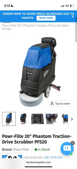 Auto scrubber battery operated