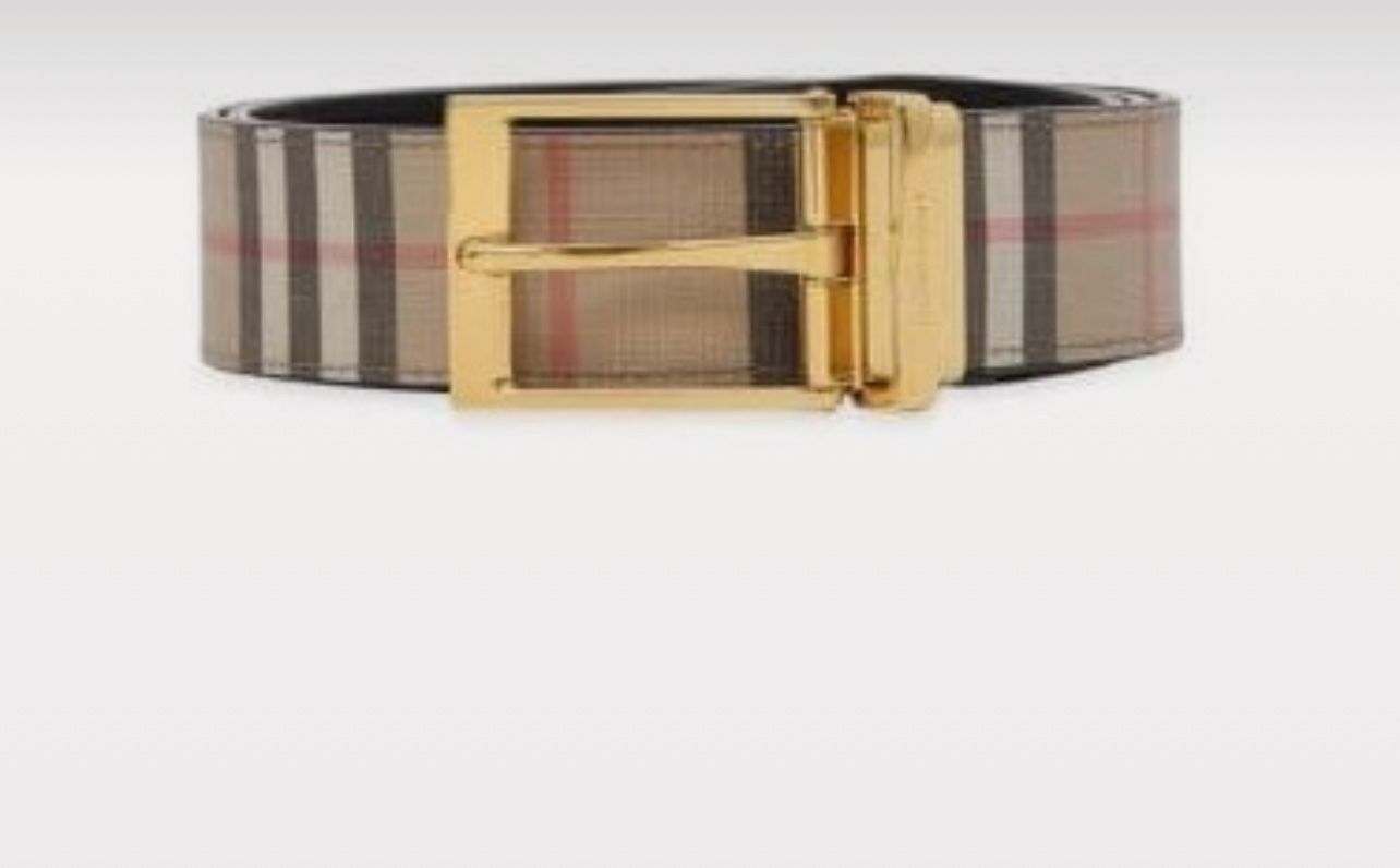 Mens Burberry Belt (reversible)