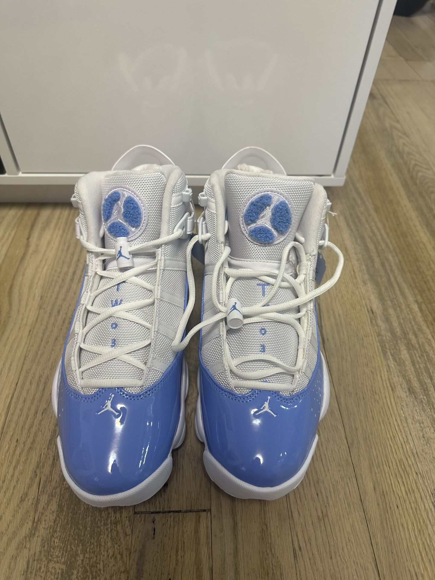 Size 9 - Jordan 6 Rings UNC - CW7037-100