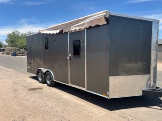 8.5 x 20ft enclosed trailer