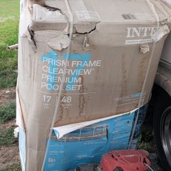 17 By 48 Pool With Pumps. New Never Opened 